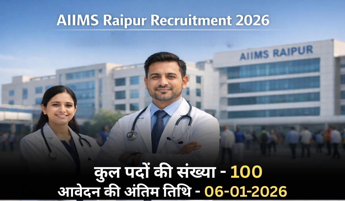 AIIMS Raipur Recruitment 2026